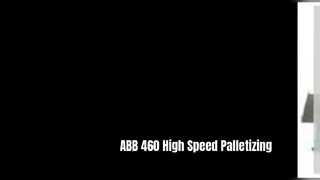 Robô de paletização ABB 460 com automação de alta velocidade