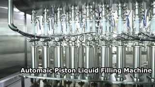 máquina de enchimento automática do pistão 50-1000ml para o agroquímico/fertilizante de Chenmical/