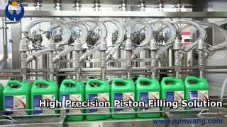 Máquina de enchimento de pistão inteligente CCG5000-8TS