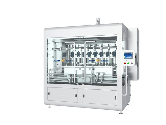 Máquina de enchimento líquida 1L-5L horizontal do inseticida da viscosidade alta automática 800 BPH