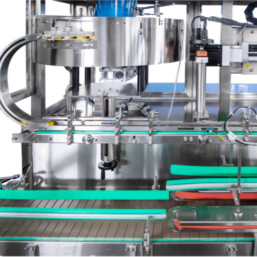 1/2 cabeças de balde Máquina automática de tampa FXG-1D 4000BPH 10L-30L 4.1KW