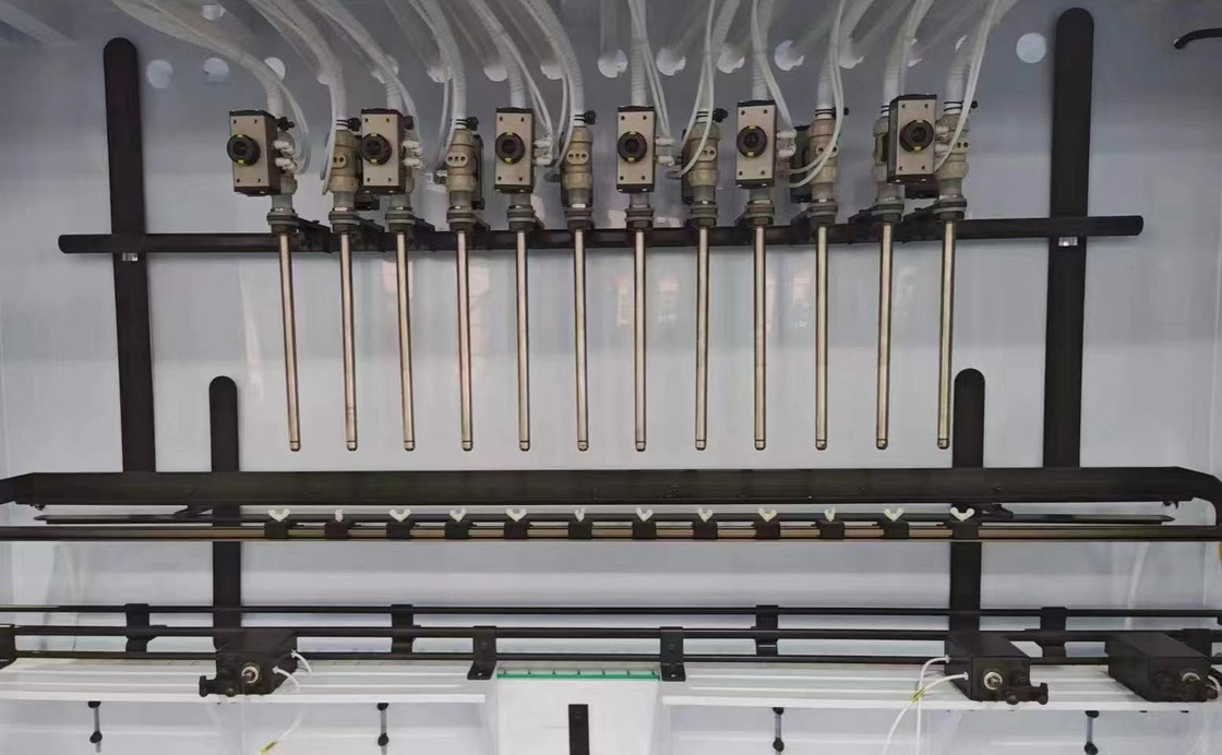 Pesticidas 1-5L Microcomputador em linha de barril de garrafa Máquina de enchimento por gravidade anti-corrosição