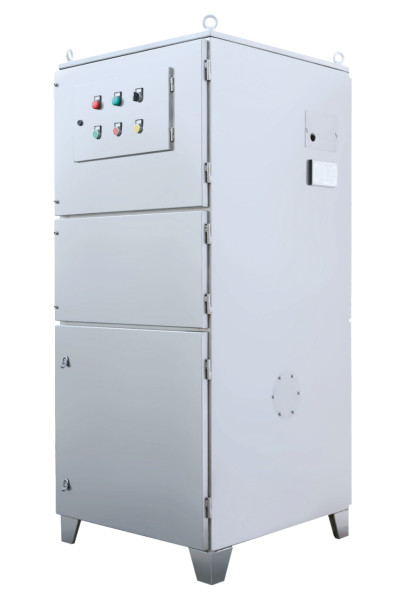 TOUER-15A-G Coletor de poeira de aço inoxidável com 2.2KW de potência e 1200Pa de resistência