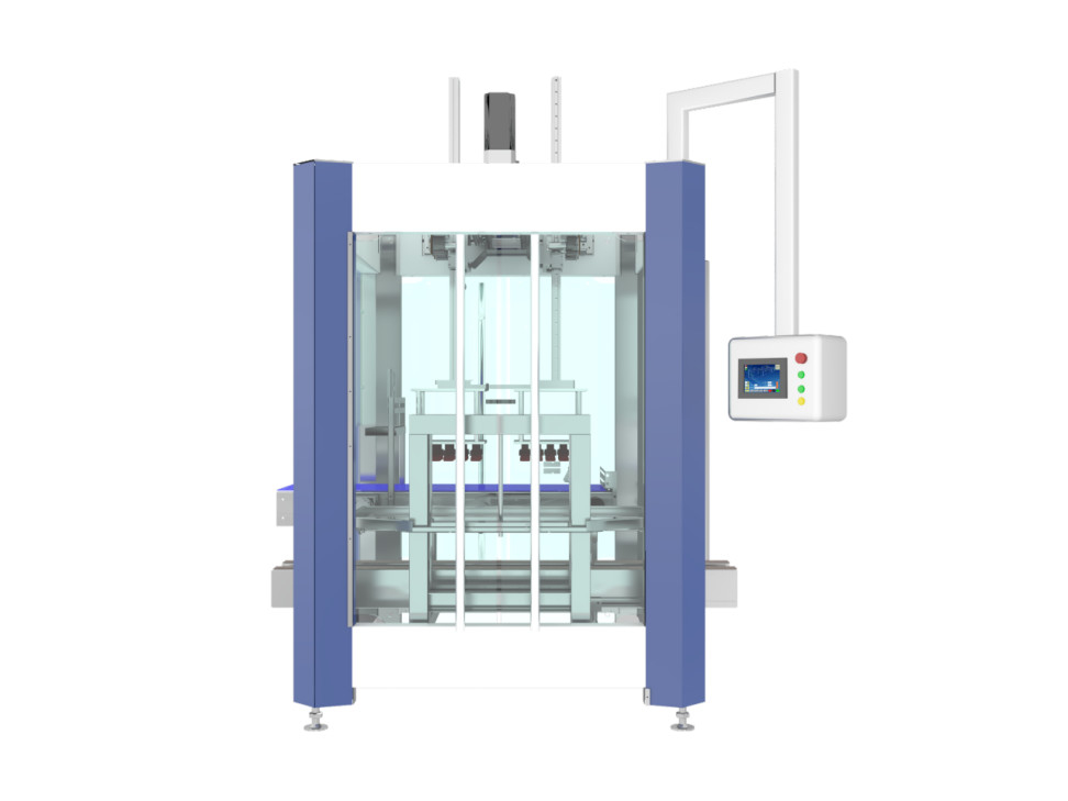 4-8 Casas/Min KZ-2D Máquina automática de embalagem de fila dupla 380V 50Hz/4KW