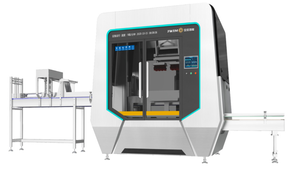 6-12 Cartões/Min KZJ-2AH Máquina de embalagem de cartões de manipulação automática completa 380V 5.5KW