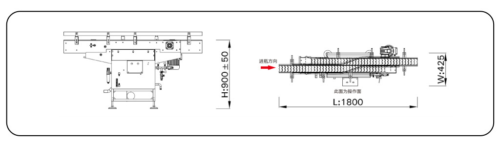 Dispositivo de limpeza por correia transportadora para melhorar a produtividade