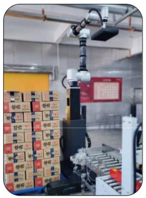 Robô de Paletização Colaborativo Ai-RMD30 AI (≤9 Caixas/Min) – Solução Inteligente e Flexível de Paletização para Múltiplos Cenários