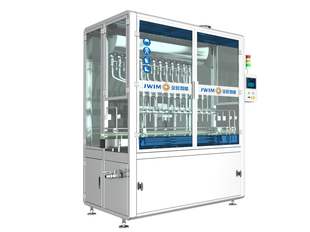 CDP-12AJ Máquina de enchimento de pesticidas por micro-computador com controlo PLC SUS304 de aço inoxidável e sistema eletrónico de pesagem