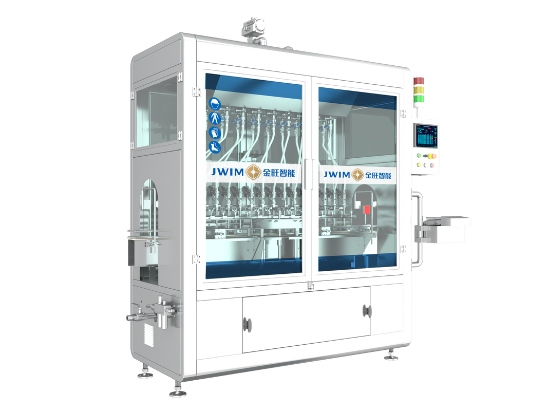 CDP-16A Máquina de enchimento controlada por microcomputador com SUS304 de aço inoxidável e feedback de peso na escala elétrica