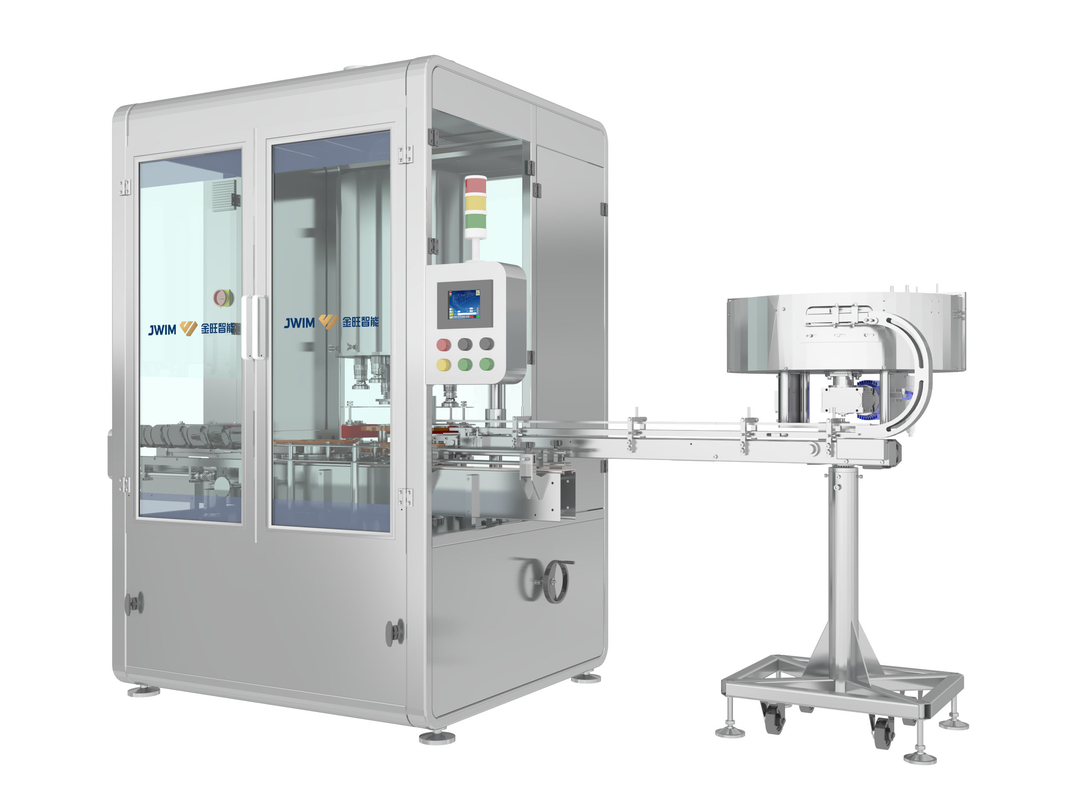 Máquina de tapa automática de alta velocidade compatível com vários tipos de tampa 100ml-1L