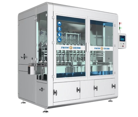 50-1000 ml Estrutura em linha Arco Quadro Pesticida 20 bicos Máquina automática de enchimento de pistão