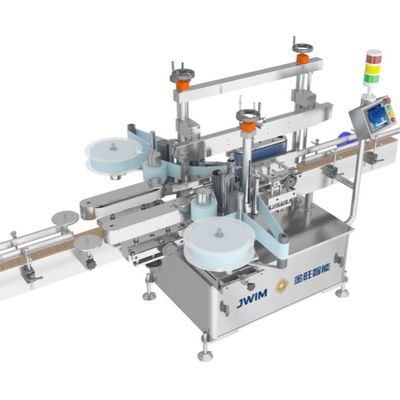 Máquina automática de rotulagem de frascos redondos TS-150 Multifuntcional de rotulagem de dois lados 220V