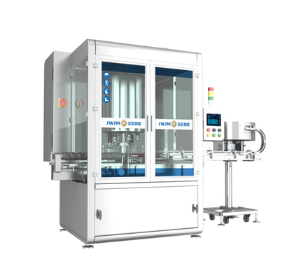Máquina automática de revestimento por parafuso rotativo controlada por PLC 8 Head 50ML-1000ML Max 9000 BPH