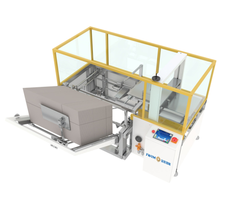 Máquina automática de erecção de caixas de cartão esquerda para fora caixa aberta para indústria agroquímica linha de enchimento de garrafas