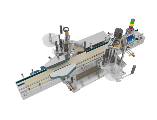 Garrafas quadradas TN-200LDS Máquina de rotulagem autoadhesiva de lado único
