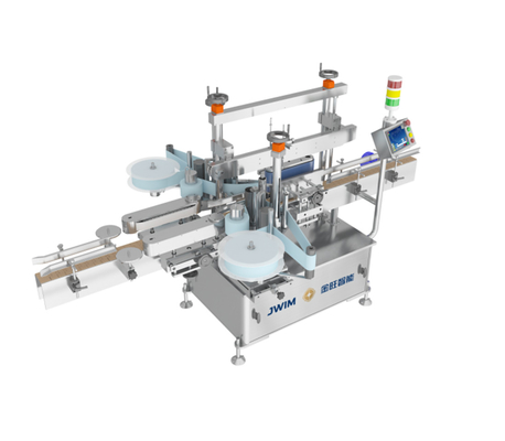 Máquina de rotulagem de dupla face autoadhesiva química farmacêutica