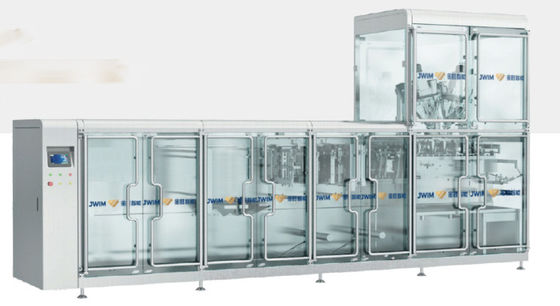 200 Ml de enchimento automático do malote e saco dobro 6kw da máquina da selagem